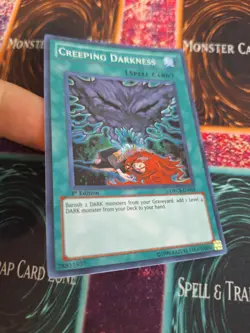 Yugioh Creeping Darkness ORCS-EN059 Super Rare 1st Edition Near Mint - Image 2