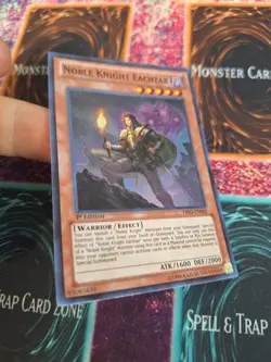 Yugioh Noble Knight Eachtar PRIO-EN082 Super Rare 1st Edition Near Mint - Image 2