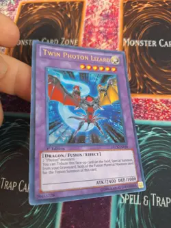 Yugioh Twin Photon Lizard ORCS-EN039 Ultra Rare 1st Edition Near Mint - Image 2