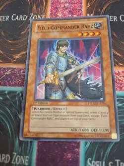 Yugioh Field-Commander Rahz PTDN-EN030 Super Rare 1st Edition Near Mint - Image 1
