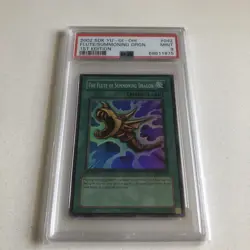 2002 Yugioh PSA 9 The Flute of Summoning Dragon SDK-042 1st Edition Super Rare - Image 1