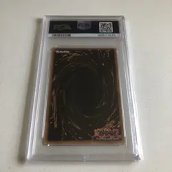 2002 Yugioh PSA 9 The Flute of Summoning Dragon SDK-042 1st Edition Super Rare - Image 2