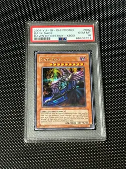 YUGIOH PSA 10 2004 Dark Sage DOD-002 Secret Rare Promo *8551 - Image 1