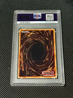 YUGIOH PSA 10 2003 Perfectly Ultimate Great Moth TSC-001 Secret Rare Promo *0038 - Image 2