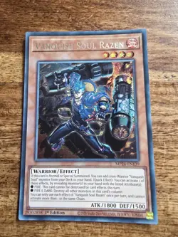 Yugioh Vanquish Soul Razen MP24-EN139 1st Edition Prismatic Secret Rare - Image 1