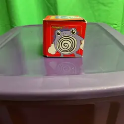 SEALED Pokemon 1999 23K Gold Plated Trading Card Burger King Promo Poliwhirl Red - Image 1