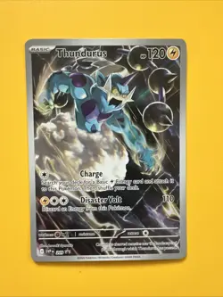 Thundurus 209 Black Star Promo Black Bolt ETB Promo Pokemon Card - Image 1