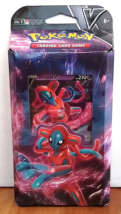 Pokemon Trading Cards - V Battle Deck - DEOXYS V (60-Card Deck) - NEW! - Image 1