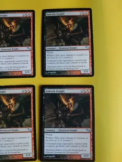 Kulrath knight. elemental Playset Shadowmooor Magic the Gathering 4 Card. HP - Image 2