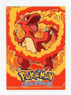Charmeleon - #05 Stage 2 Pokemon Topps Card - E5 Of 12 - Blue Logo - Image 1