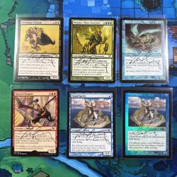 Magic: The Gathering Mark Zug Signed Artist Proofs And Card Lot Cloud Sprite - Image 1