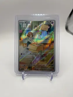 Pokemon TCG Ralts Scarlet & Violet Illustration Rare Card - Image 3