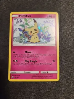 Pokemon TCG Mimikyu Black Star Promo 2019 SM163 Holo Card - Image 1