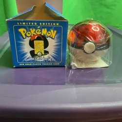 SEALED Pokemon 1999 23K Gold Plated Trading Card Burger King Promo Mew Two Blue - Image 3