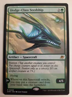 Sledge-Class Seedship #0208 Edge of Eternities MTG Magic the Gathering NM - Image 1