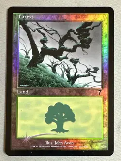 MTG / Forest / 7ED / #331 / FOIL / Land / NM - Image 1