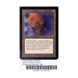 WOTC MtG Beta Illusionary Mask (R) EX+ - Image 1