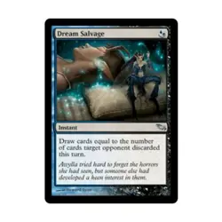 WOTC MtG Shadowmoor Dream Salvage (U) (Foil) EX - Image 1