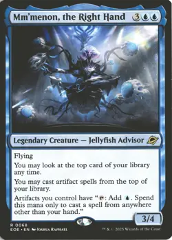 MTG Mm'menon, the Right Hand (068) *Non-Foil* Base Rare Edge Of Eternities NM/MT - Image 1