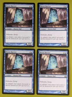 Hover Barrier x4 Return to Ravnica 4x Playset Magic the Gathering MTG - Image 1