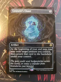 Conjurer's Closet Borderless Regular 0321 NM-M Unplayed Magic MTG - Image 1