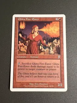 Ghitu Fire-Eater (184) Seventh 7th Edition MTG Magic The Gathering LP - Image 1