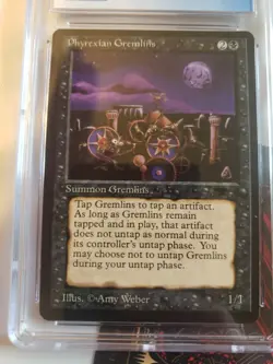 PHYREXIAN GREMLINS Antiquities CGC 9.5 Gem Mint MTG PSA CGC Nice Card Magic - Image 2