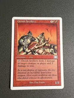 Orcish Artillery - 6th Edition Core Set - Magic the Gathering MTG - LP - Image 1