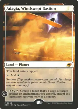 MTG Adagia, Windswept Bastion (0250) *Non-Foil* Mythic Edge Of Eternities NM/MT - Image 1
