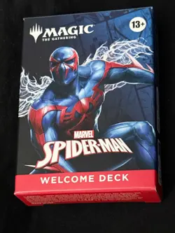 MTG Marvel Spiderman BLUE Welcome Deck SDCC 2025 Magic The Gathering Hasbro - Image 1