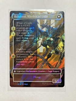 MTG Dion, Bahamut's Dominant (Borderless) (Surge Foil) - FFXVI (FIN) #0521 - Image 2
