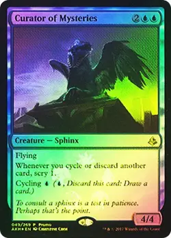 Curator of Mysteries Amonkhet Foil Promo MTG Magic The Gathering - Image 1