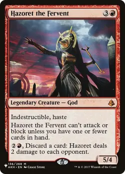 Hazoret the Fervent Amonkhet MTG Magic The Gathering - Image 1