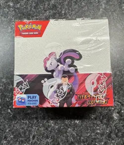 Pokemon TCG Scarlet Violet DESTINED RIVALS BOOSTER BOX Factory Sealed 36 Packs - Image 1