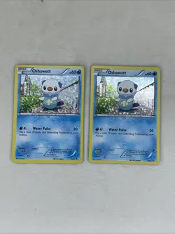Pokemon TCG Oshawott Holo - McDonald’s Promos 2011 - 4/12 - Lot Of 2 - Image 1