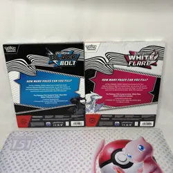 Black Bolt & White Flare Binder Collection Set Pokemon TCG Scarlet & Violet - Image 2