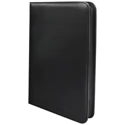 Vivid Zippered Ultra Pro Binder Premium Album 9 Pockets Black 360 Pokemon Magic - Image 1