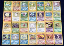 Original Pokemon WOTC TCG Cards, Base Jungle Fossil, 1-151 Set Complete 28 HOLOS - Image 1