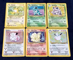 Original Pokemon WOTC TCG Cards, Base Jungle Fossil, 1-151 Set Complete 28 HOLOS - Image 4