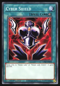 Cyber Shield - LDS2-EN079 - Common - 1st Edition Yugioh - Image 1