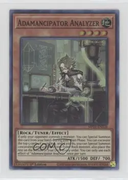 Adamancipator Analyzer (SR) 1st Ed. YuGiOh Tin of Ancient Battles 00ah - Image 1