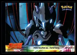 1999 Topps Mewtwo Strikes Back Mechanical Mewtwo #6 Non Foil Pokemon Card - Image 1