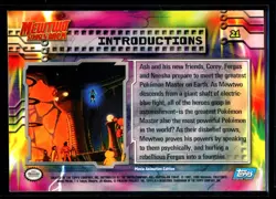 1999 Topps Mewtwo Strikes Back Introductions #21 Blue Logo Non Foil Pokemon Card - Image 2