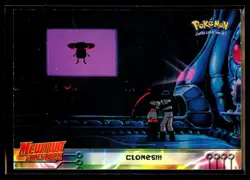 1999 Topps Mewtwo Strikes Back Clones!!! #29 Blue Logo Non Foil Pokemon Card - Image 1