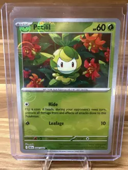 006/086 Petilil - Master Ball Reverse Holo - Black Bolt - Pokemon Card TCG - Image 1