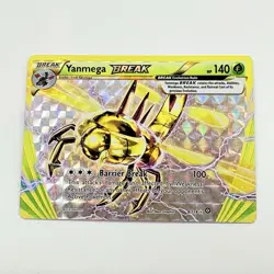 Pokemon XY Steam Siege Yanmega BREAK 8/114 Rare Holo TCG Card 2016 Pokemon MP - Image 1