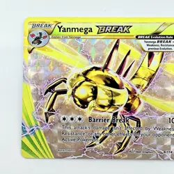 Pokemon XY Steam Siege Yanmega BREAK 8/114 Rare Holo TCG Card 2016 Pokemon MP - Image 3