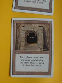 Howling Mine & Ivory Cup. Revised Artifacts Magic the Gathering 2 Card. - Image 2