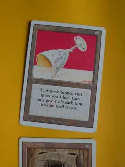 Howling Mine & Ivory Cup. Revised Artifacts Magic the Gathering 2 Card. - Image 3