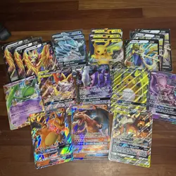 53 Card Jumbo Pokemon Lot W/Binder From Pics Included! 🔥🔥🔥 - Image 1